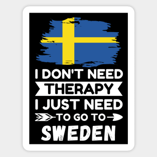 Sweden Trip Sticker